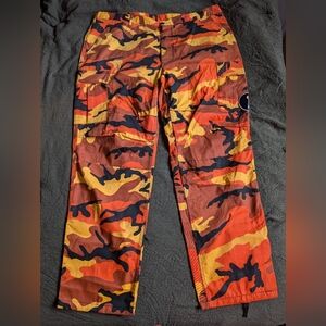 AUTHENTIC Military Orange basics Cargo Pants Sz X- large Adjustable